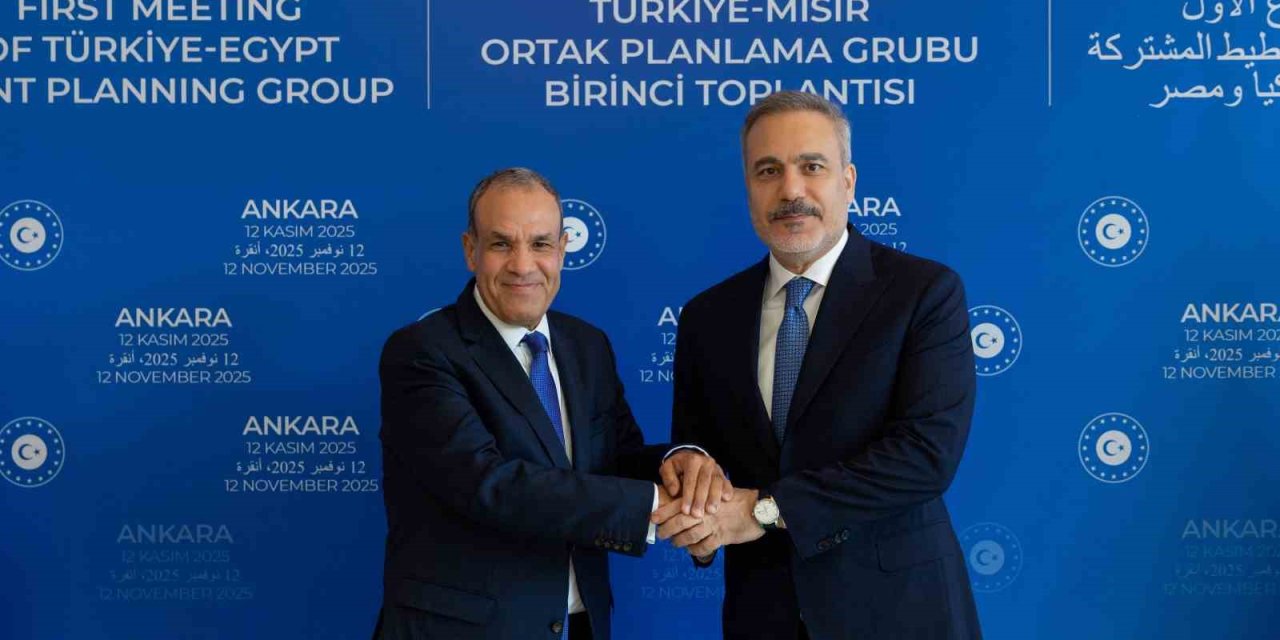 Türkiye-Mısır Ortak Planlama Grubu Birinci Toplantısı başladı