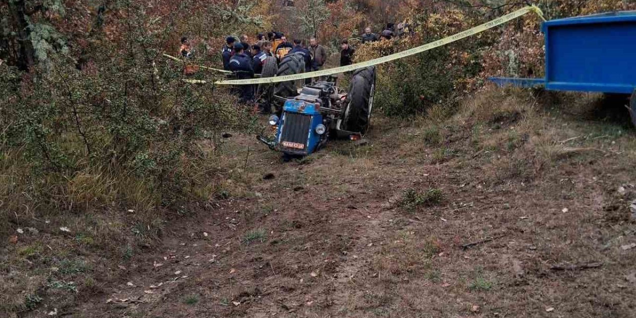 Kastamonu’da devrilen traktörün sürücüsü hayatını kaybetti