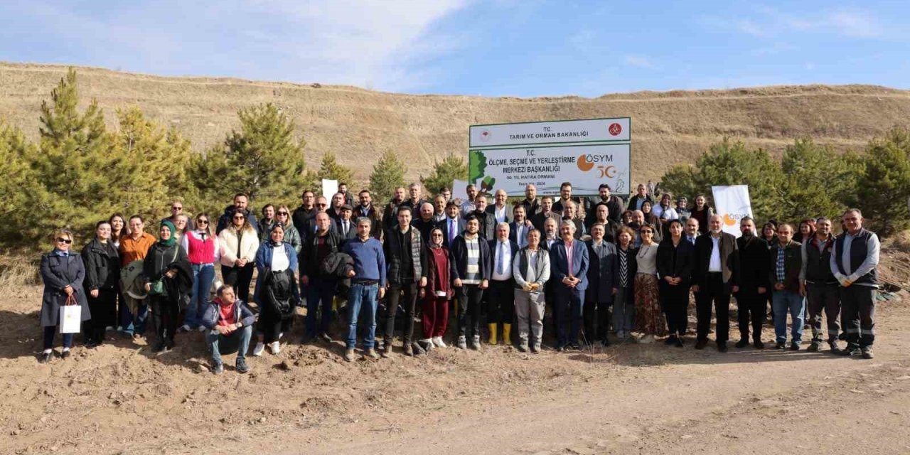 ÖSYM, 51’inci yılını fidan dikimi ile kutladı