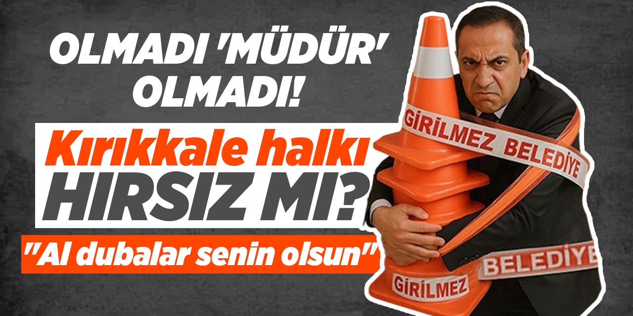 Fen İşleri Müdüründen şaşırtan iddia