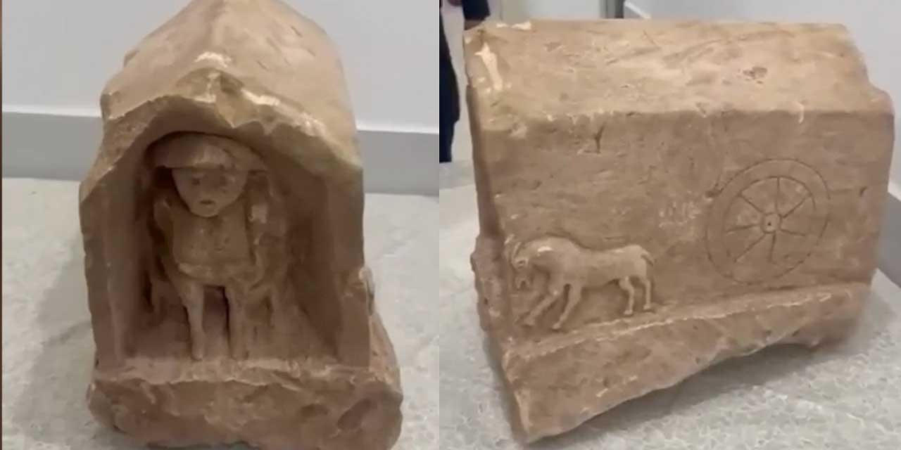 Sulakyurt’ta Roma dönemine ait tarihi eser ele geçirildi