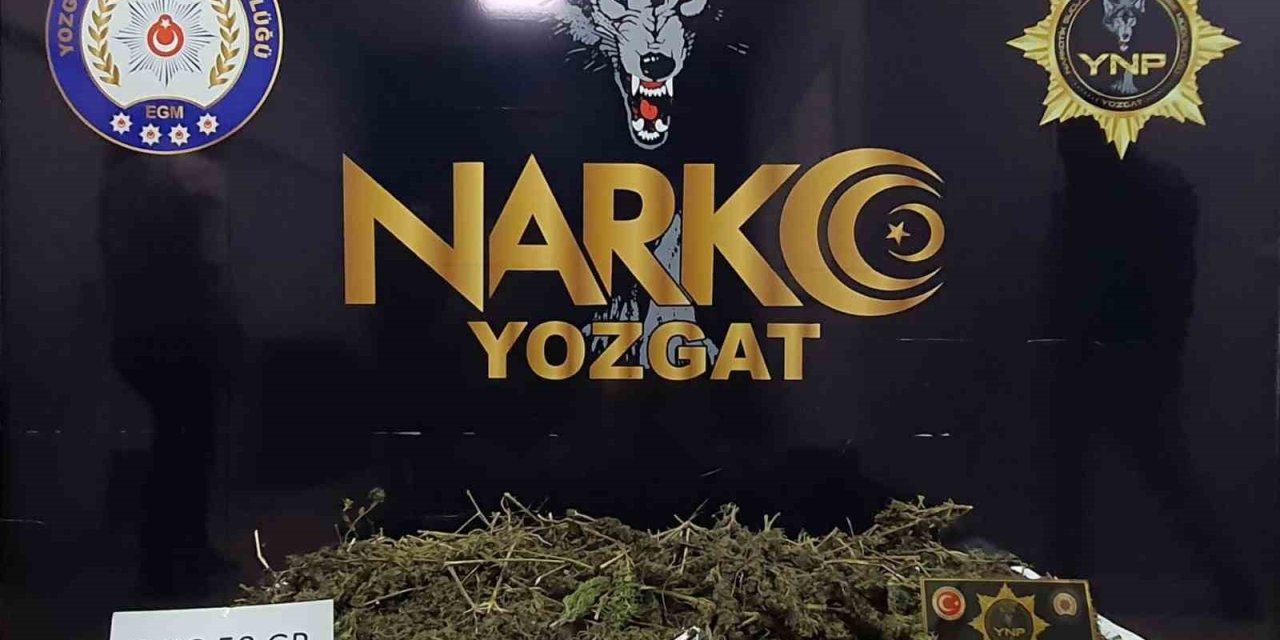Yozgat’ta 7 kilo esrar ele geçirildi