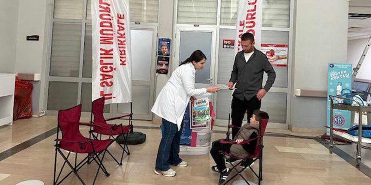 Ağız ve diş sağlığı haftasına özel farkındalık etkinliği