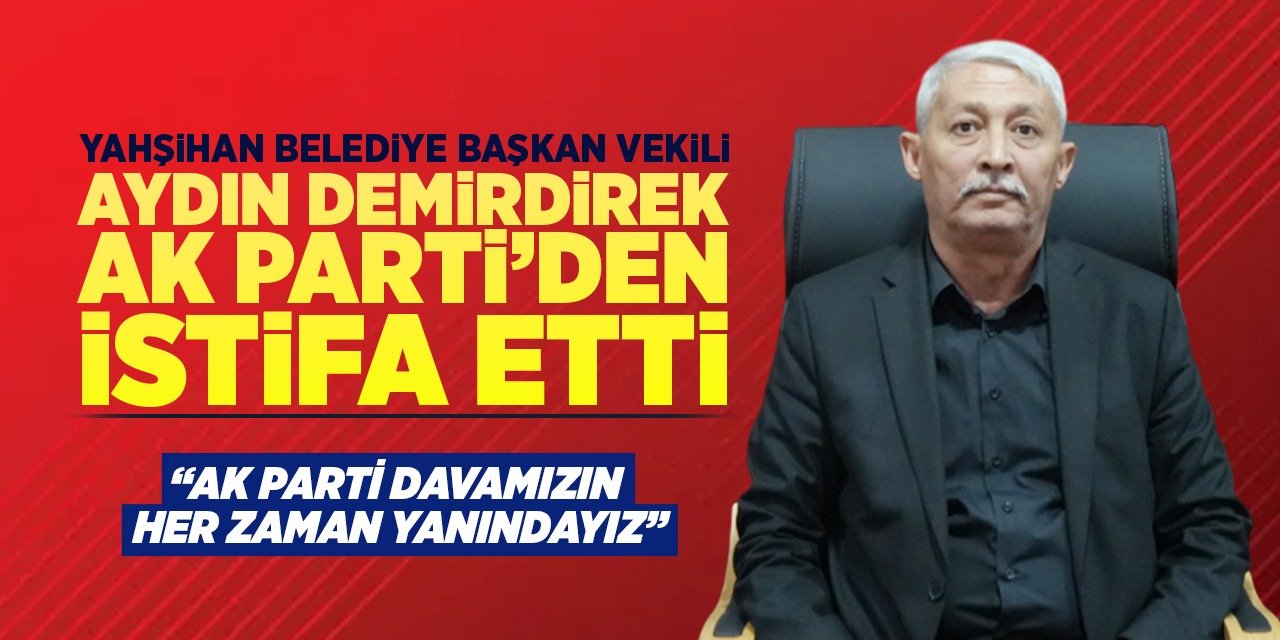 Demirdirek: “AK Parti davamızın her zaman yanındayız”