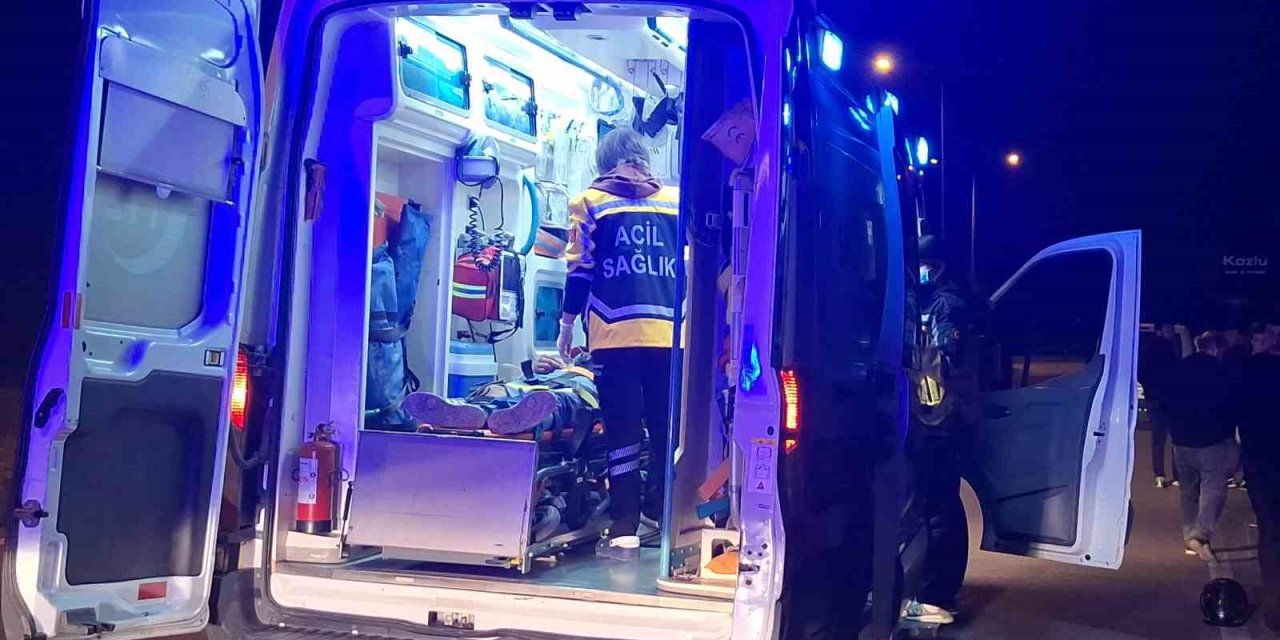 Çorum’da motosiklet kazası: 2 yaralı