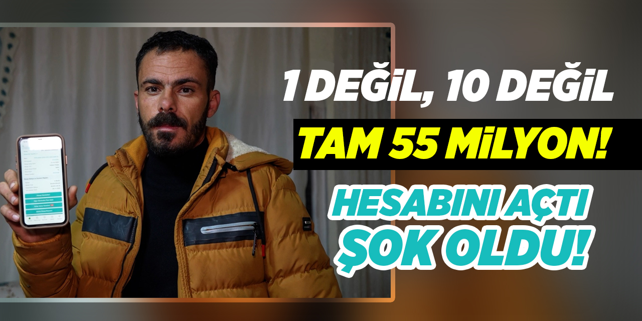 Kırıkkale'de hesabına yanlışlıkla gelen servet! Tam 55 milyon TL hesabına yatırıldı