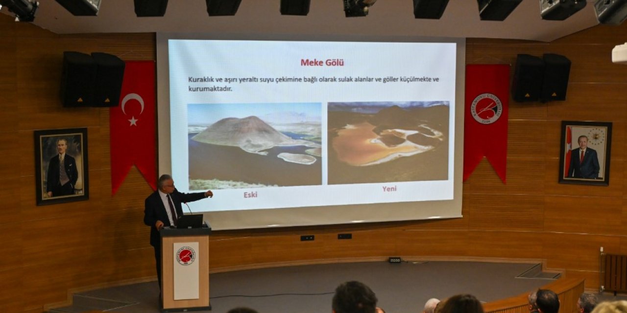 Prof. Dr. Aydın: ’2030 yılına kadar su kaynaklarında yüzde 10 azalma bekleniyor’