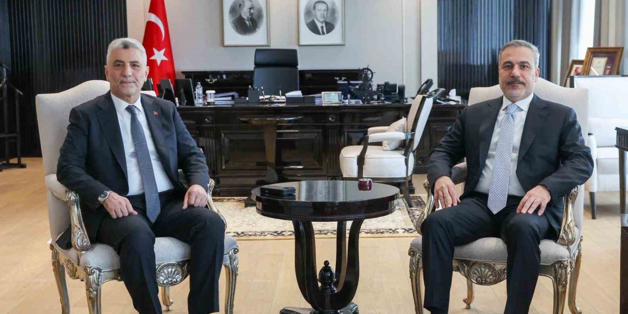 Dışişleri Bakanı Fidan, Ticaret Bakanı Bolat ile görüştü