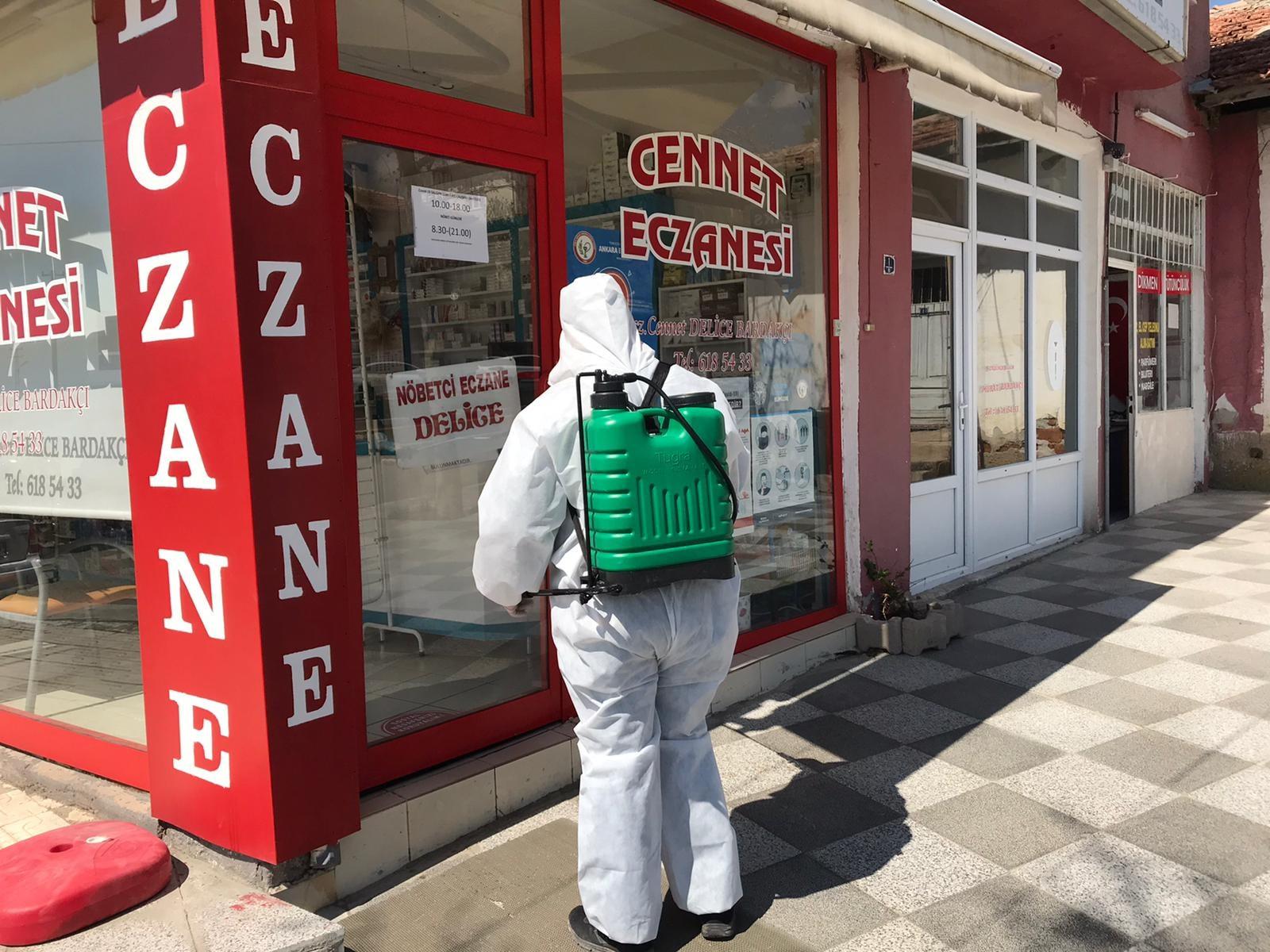 Delice’de ücretsiz maske dağıtıldı