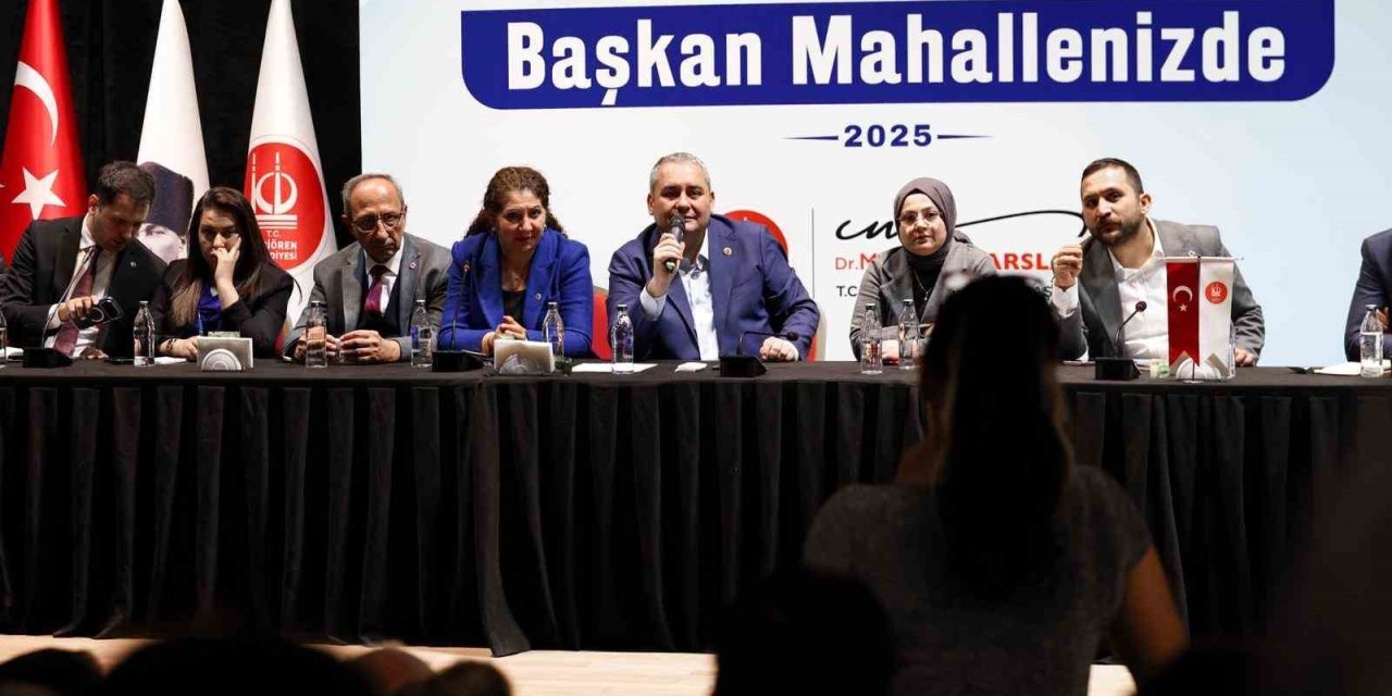 Keçiören’de ‘Söz Sizde, Başkan Mahallenizde, Çözüm Bizde’ buluşmaları devam ediyor