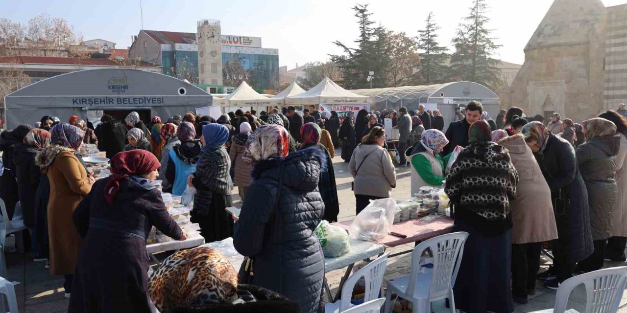 Kırşehir halkı Gazze için tek yürek oldu