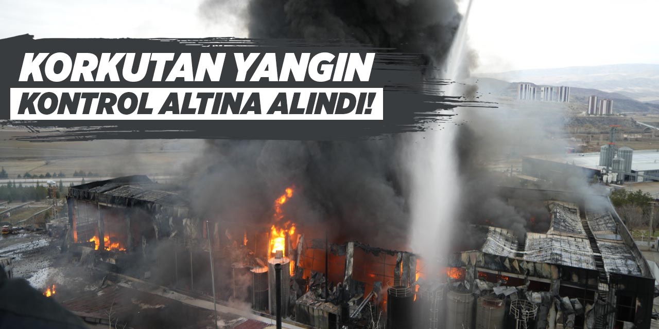 Korkutan yangın, kontrol altına alındı!