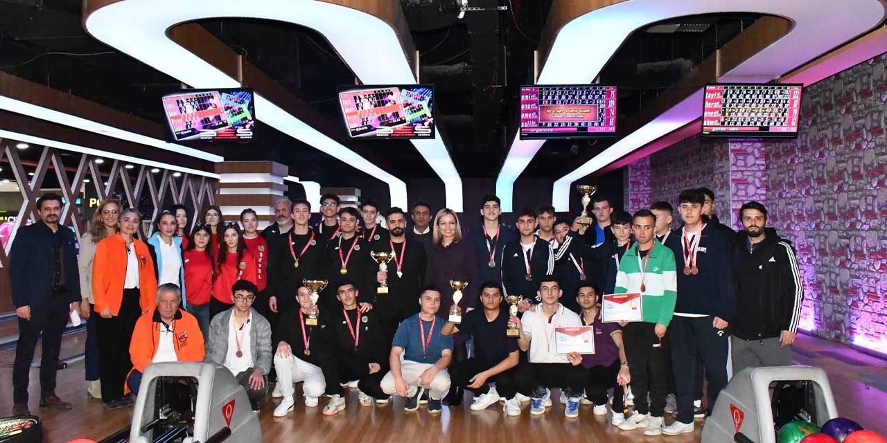 Okul sporları bowling müsabakaları tamamlandı