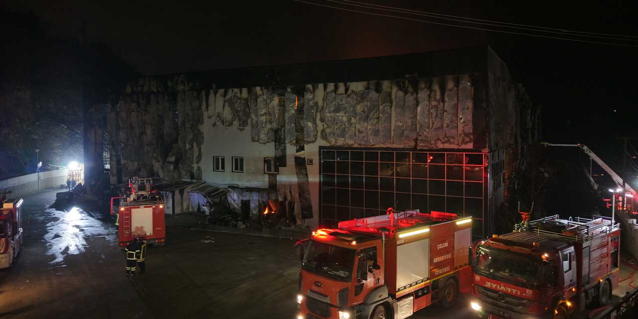 Kimya fabrikası yangını 10 saatte kontrol altına alındı