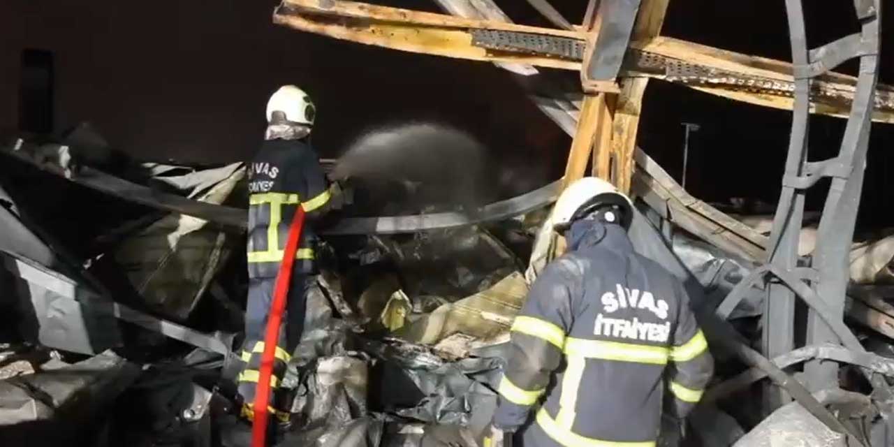 Sivas itfaiye ekiplerinden Kırıkkale’ye yardım eli