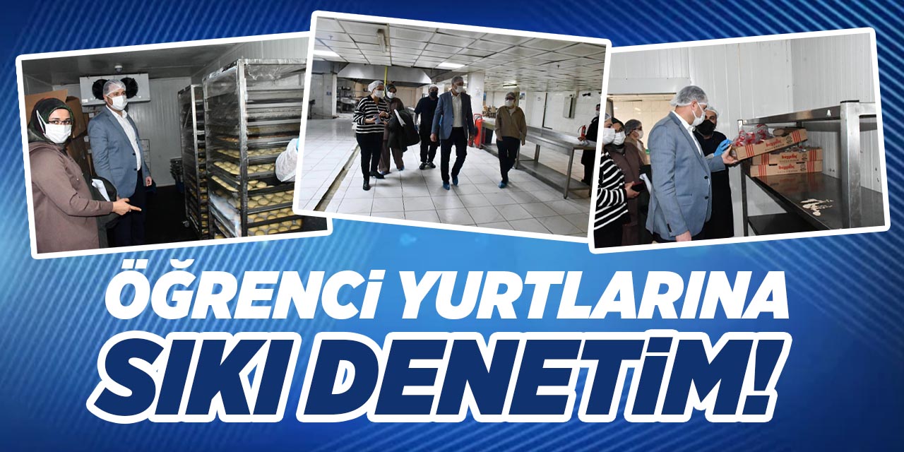 Kırıkkale'de öğrenci yurtlarına sıkı denetim!