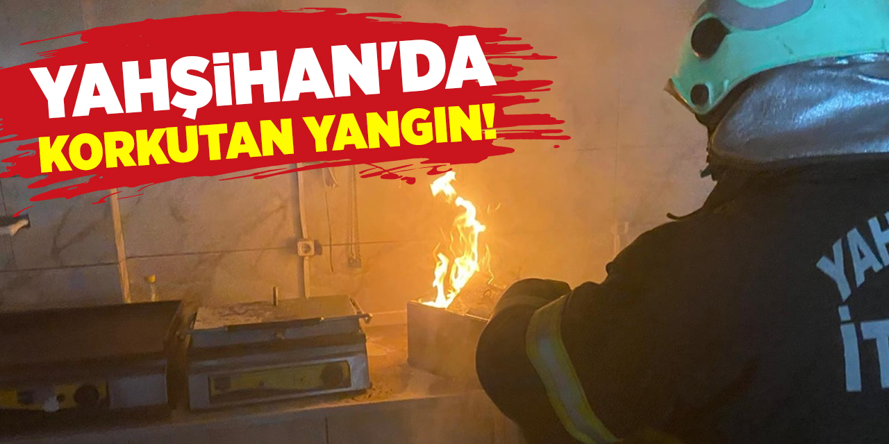 Yahşihan’da mutfak yangını büyümeden söndürüldü