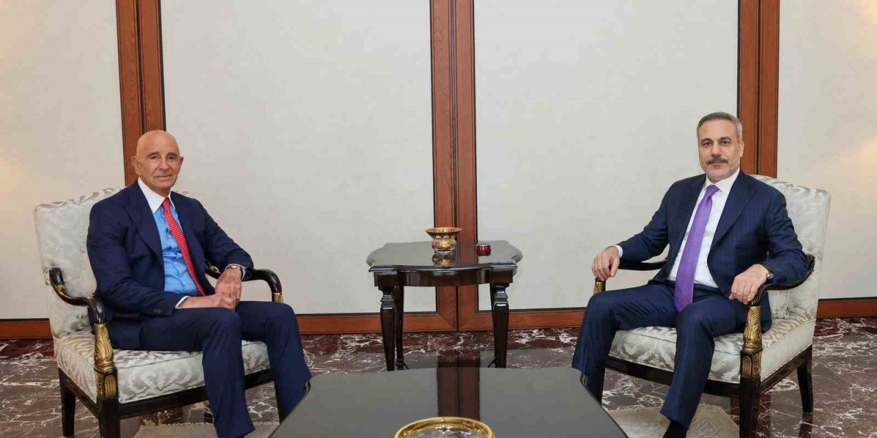 Bakan Fidan, ABD Suriye Özel Temsilcisi Barrack’ı kabul etti