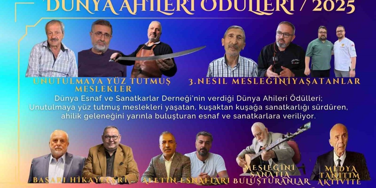 Dünya Ahileri Ödülleri açıklandı