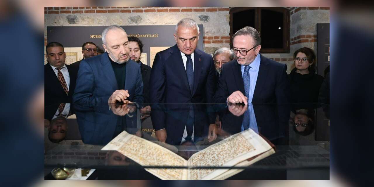 Bakan Ersoy: "TÜYEK yazma eser alanındaki küresel liderliğini daha da güçlendirdi"