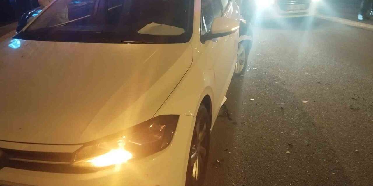 Ankara’da 3 otomobil kazaya karıştı: 1 yaralı