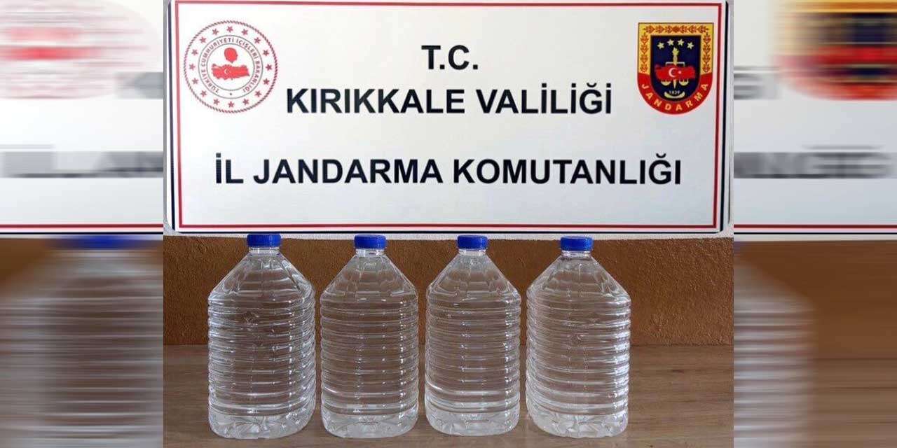 Kargo kolisinde 20 litre kaçak etil alkol ele geçirildi