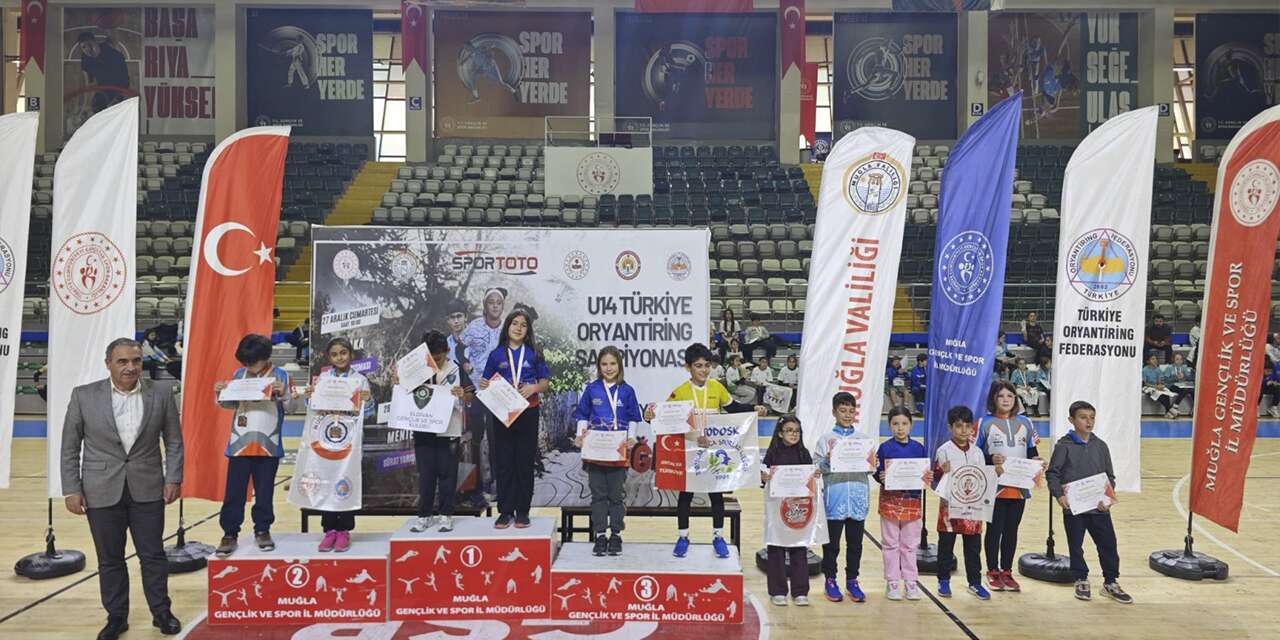 Kırıkkaleli sporcular Oryantiring yarışmasında dereceyle döndü