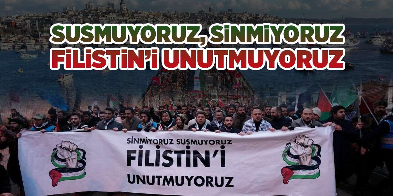 Kırıkkale’den Filistin mitingine destek