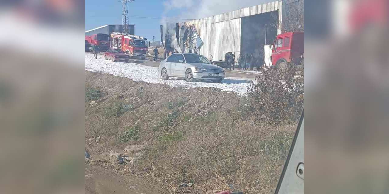 Ankara’da geri dönüşüm fabrikasında yangın