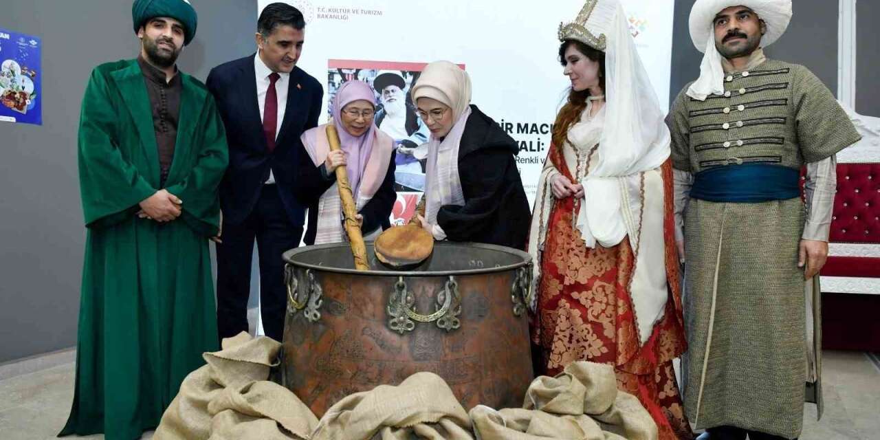 Asırlık mesir geleneği lider eşlerinin katılımıyla yaşatıldı