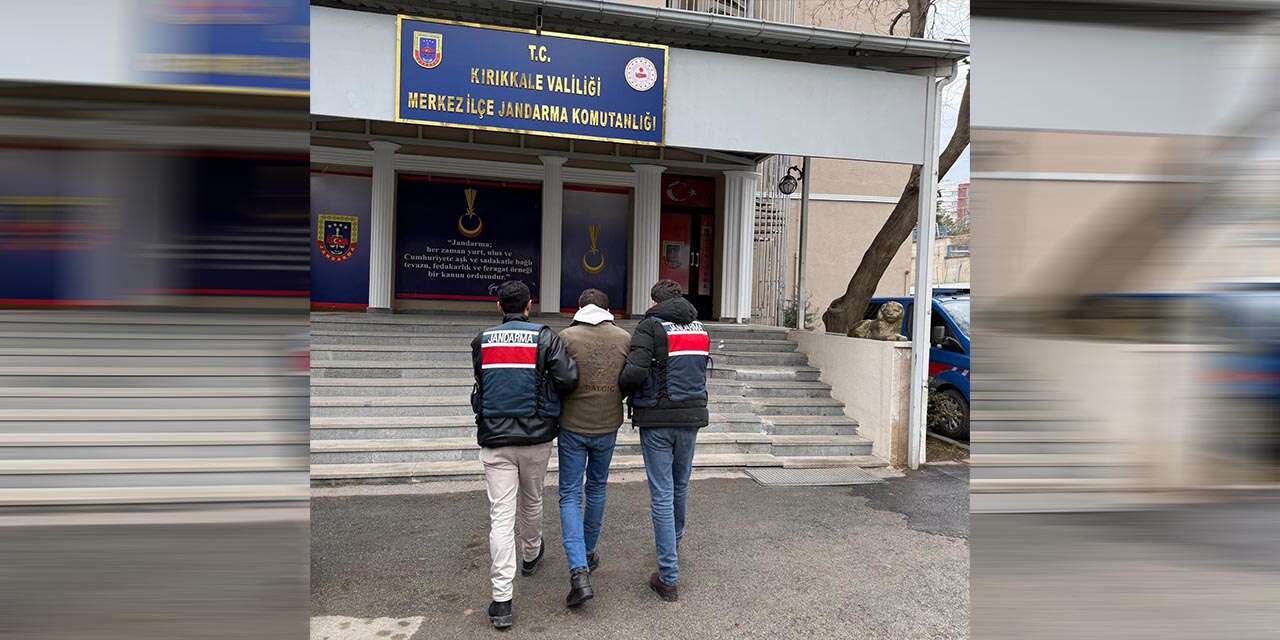 Aranan şahıs jandarma ekiplerince yakalandı