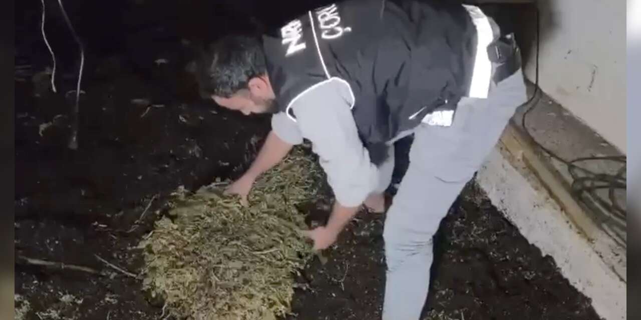 Eski fabrikada 130 kilo uyuşturucu ele geçirildi