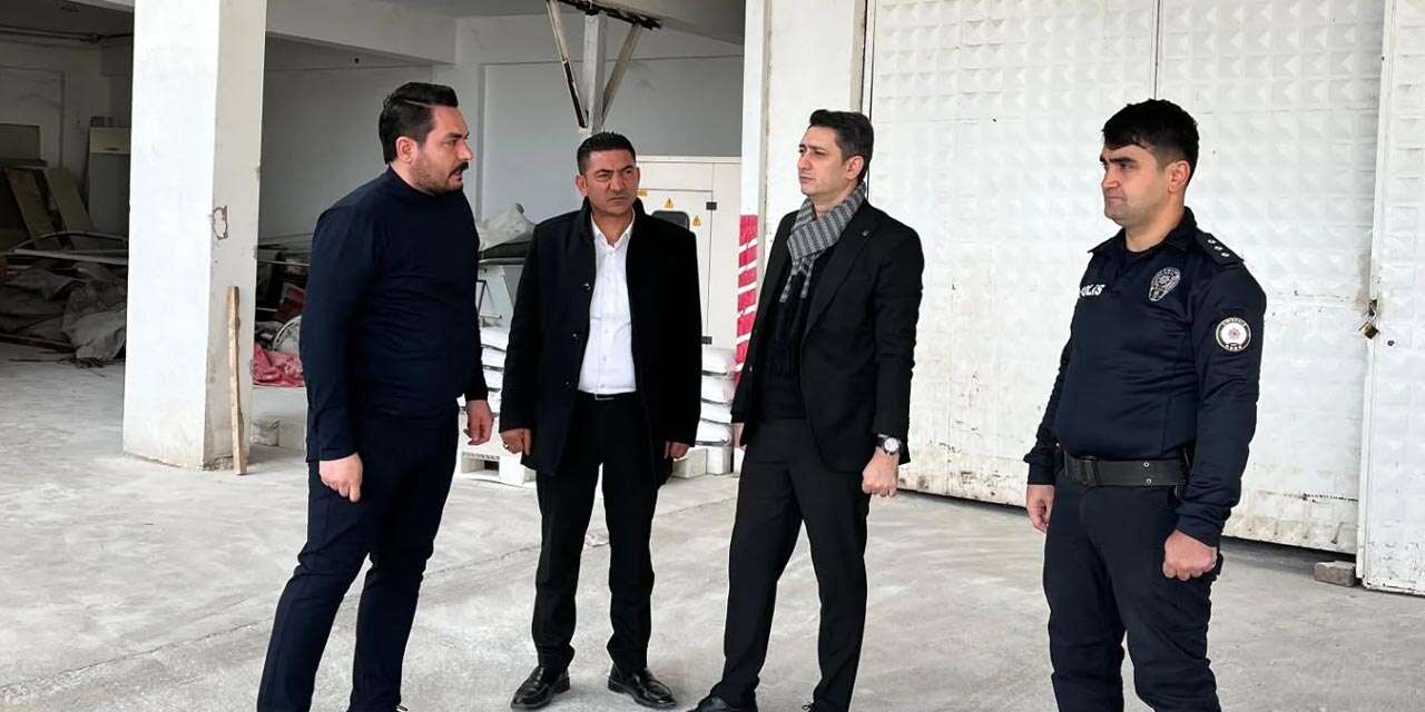 Kaymakam İlhan, Tosun Grup Un Fabrikasını ziyaret etti