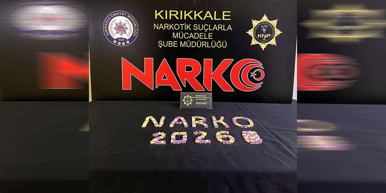 Kırıkkale’de narkotik operasyonu!