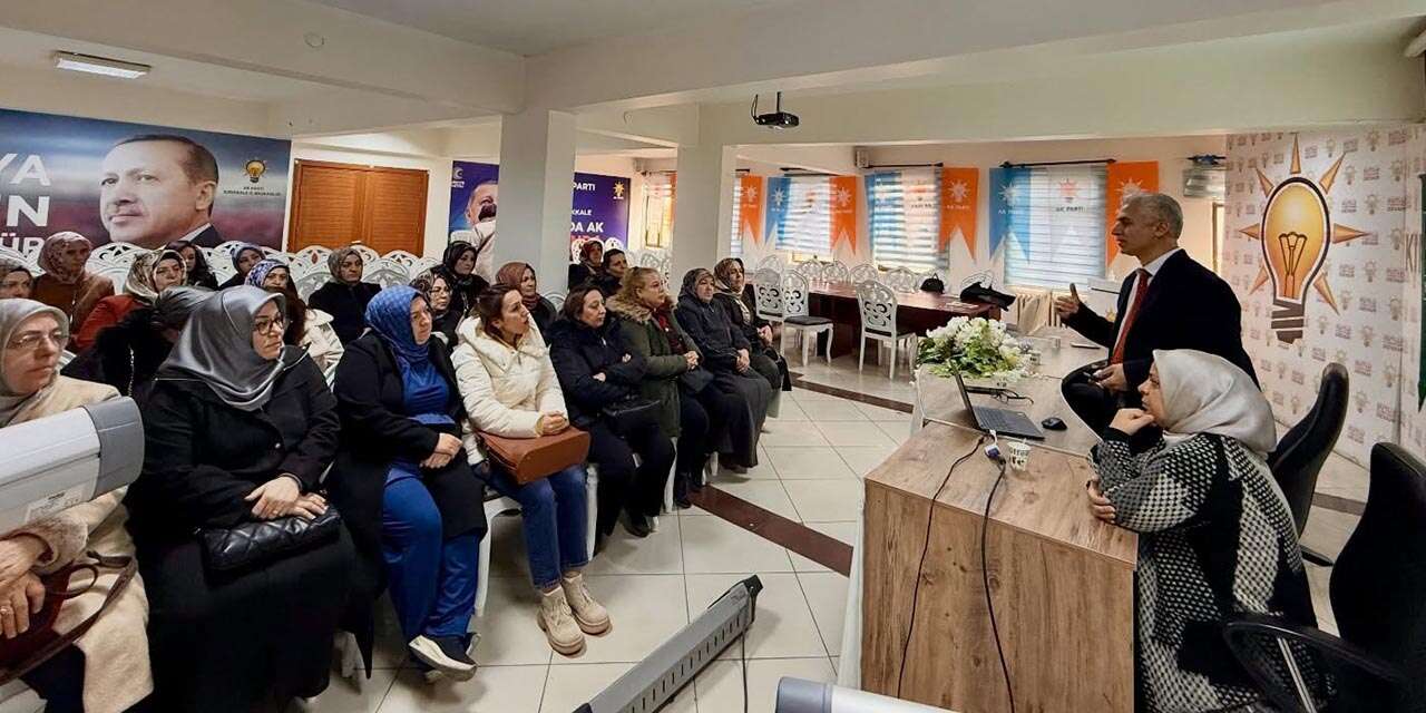 Yeşilay’dan AK Parti’de bağımlılıkla mücadele eğitimi
