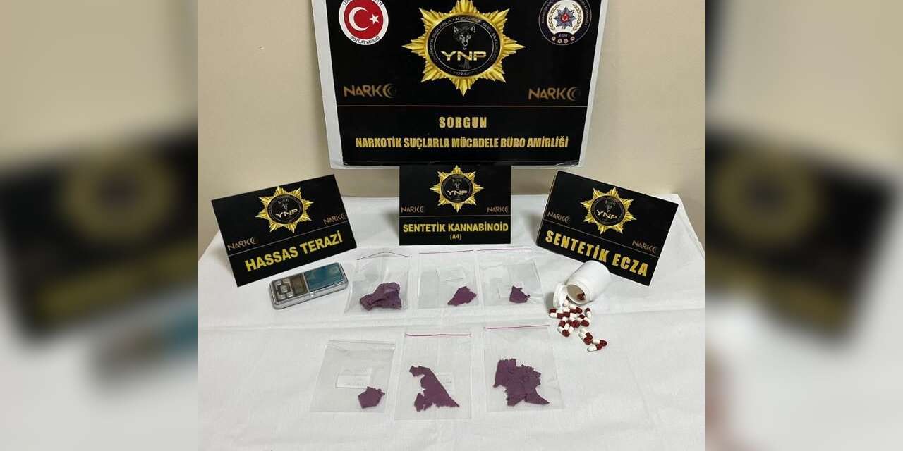 Yozgat emniyeti, uyuşturucu maddeye geçit vermedi