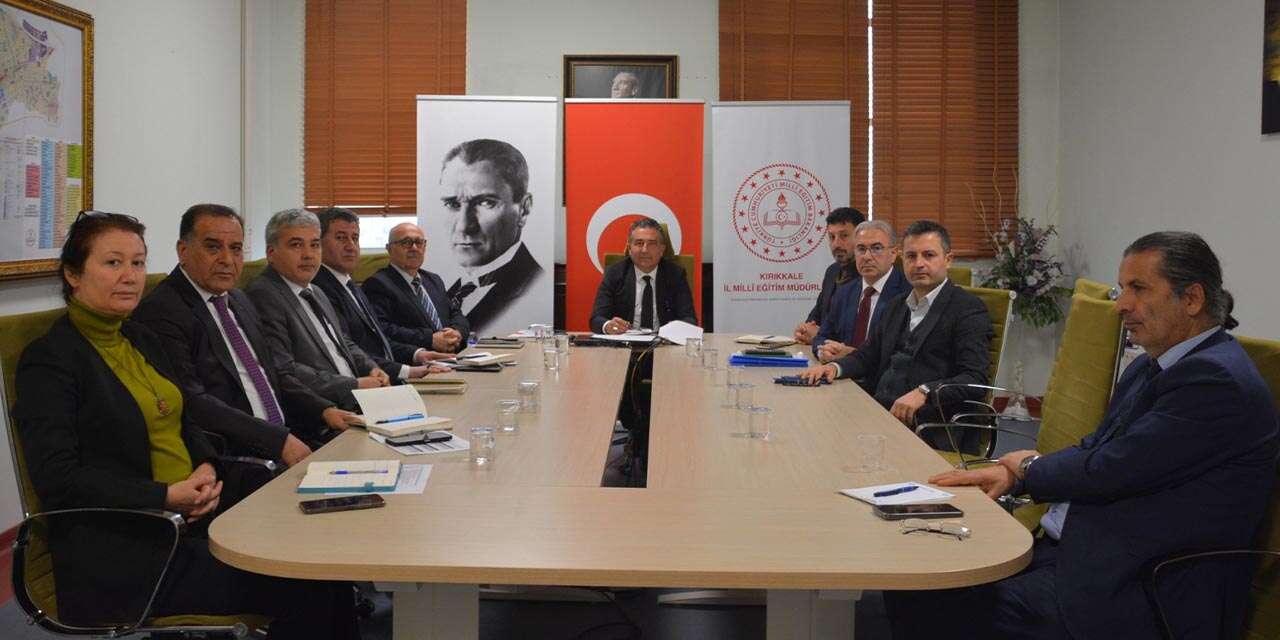 Eğitim çalışmaları değerlendirildi