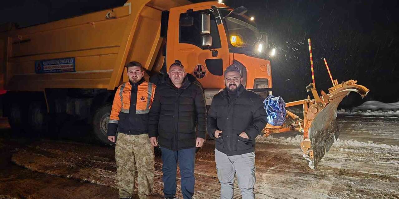 Yozgat’ta kar yağışı yüzleri güldürdü