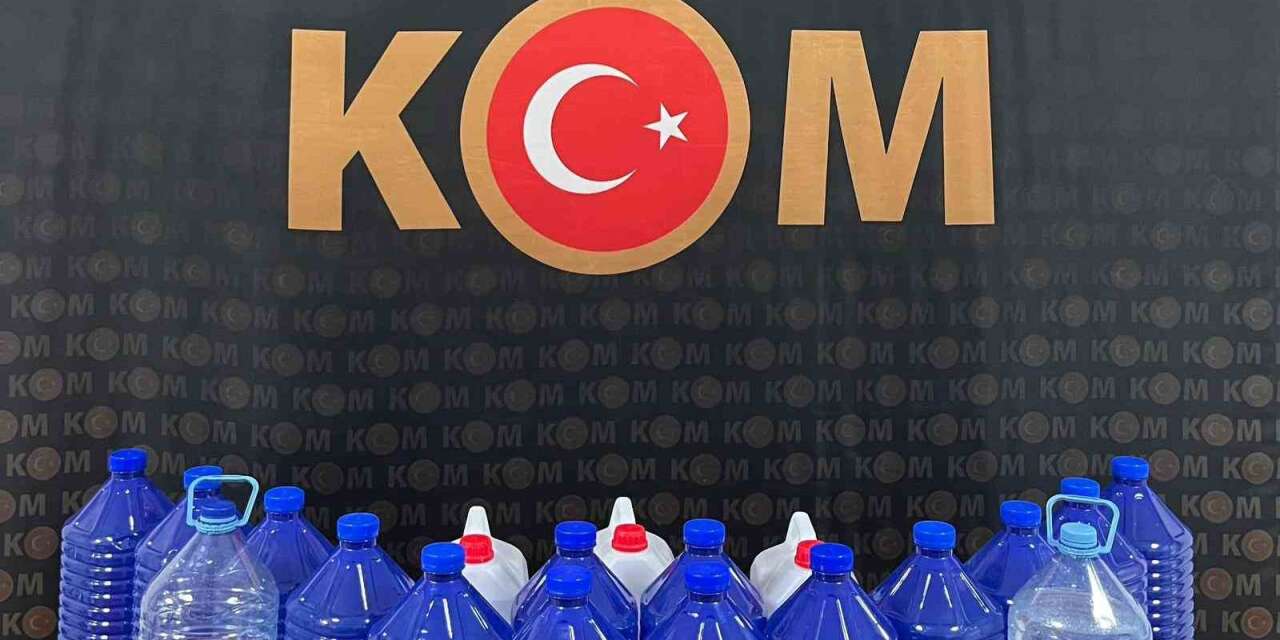 Yozgat’ta kaçak alkol yakalandı