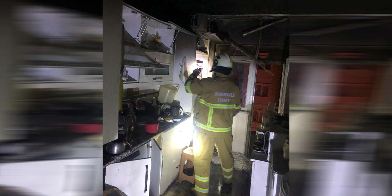 Tepebaşı Mahallesi’nde korkutan yangın