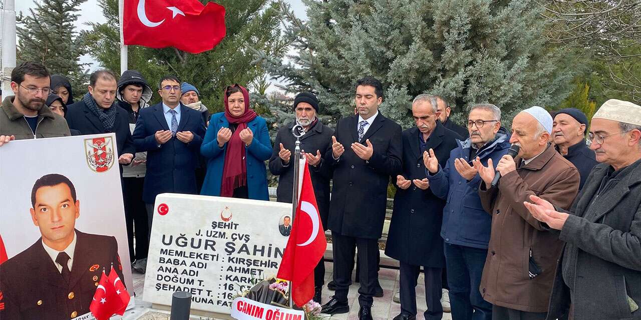 Şehit Uğur Şahin dualarla anıldı