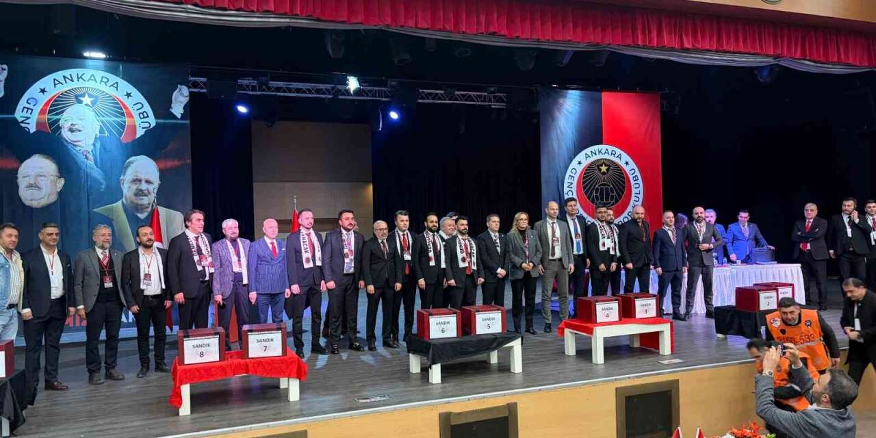 Gençlerbirliği’nde Arda Çakmak yeniden başkan seçildi