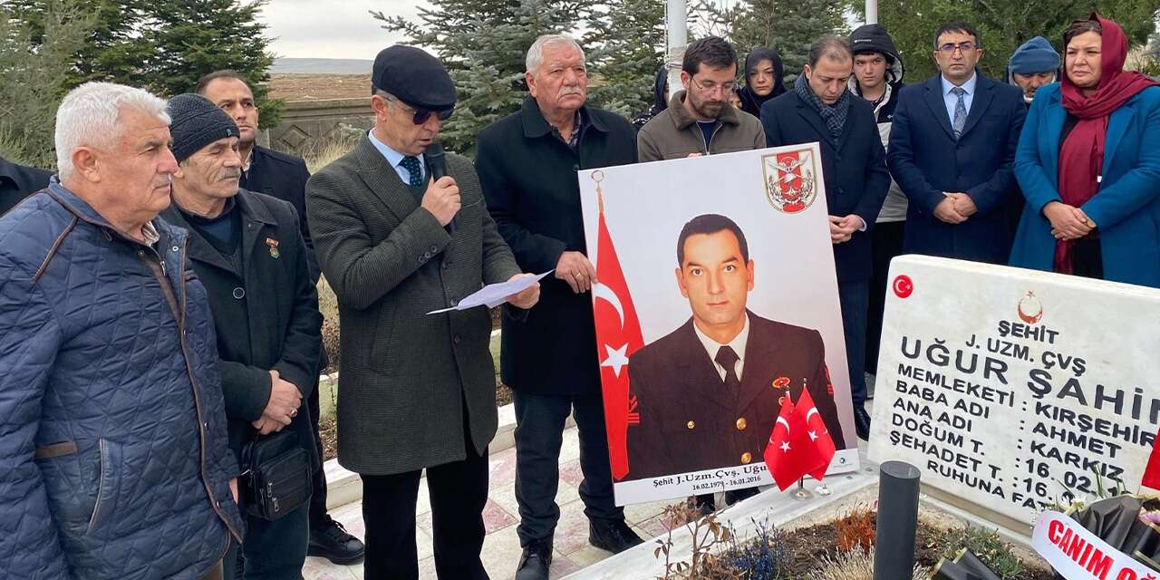 Şehit Uğur Şahin, dualarla anıldı