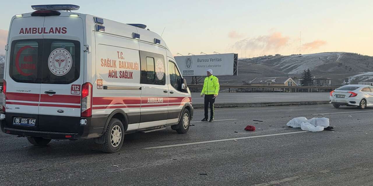 Kırıkkale yolunda kahreden kaza! İşine giderken hayatını kaybetti