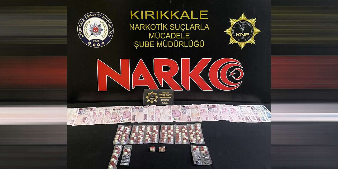 Kırıkkale’de sentetik uyuşturucu ele geçirildi