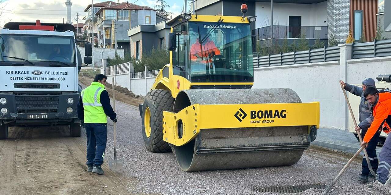 Kırıkkale’nin yollarında bakım çalışması yapılıyor
