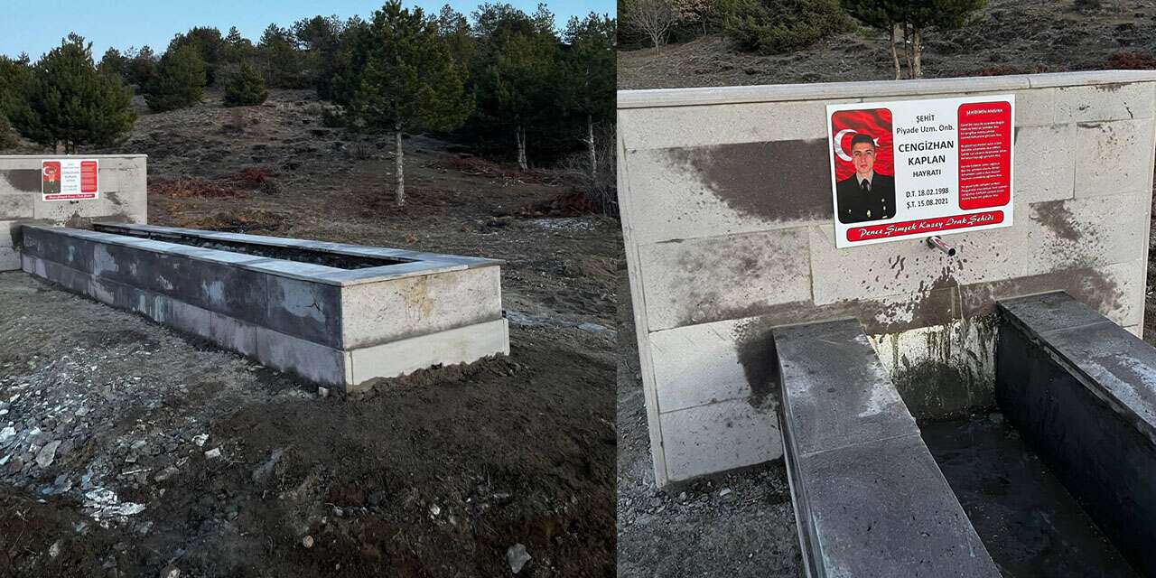 Şehit çeşmesine saygısızlığa adli süreç başlatıldı!