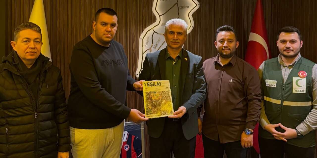 Yeşilay’dan Kırıkkale FK’ya destek ziyareti