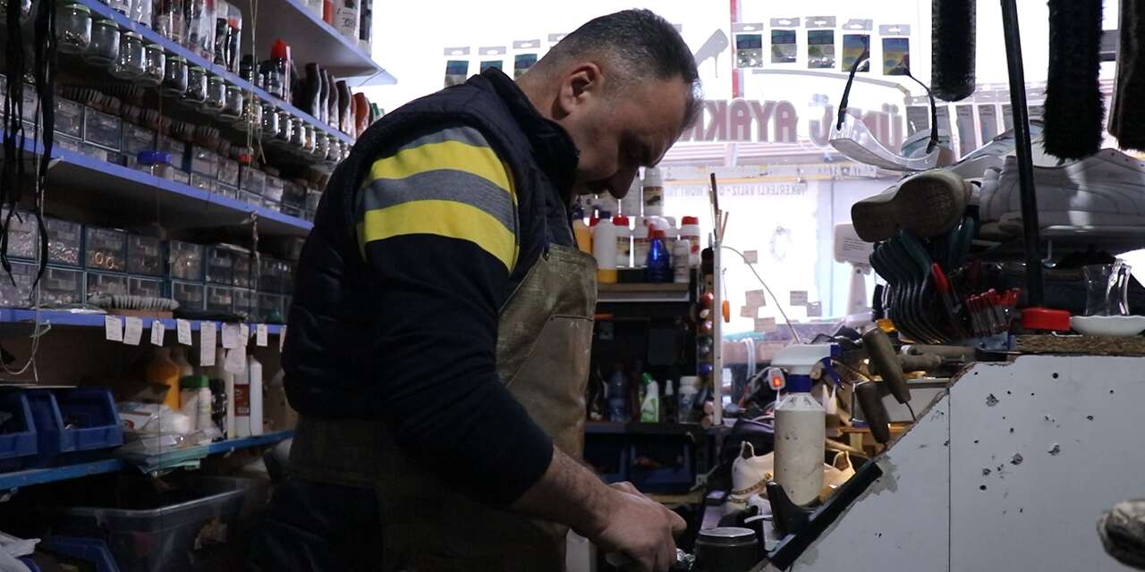 Kırıkkale’de eski ayakkabılar bu ustanın elinde yeniden doğuyor