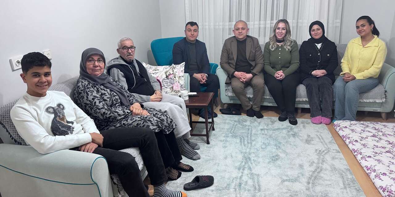 Başkan Önal’dan şehit ailesine anlamlı ziyaret